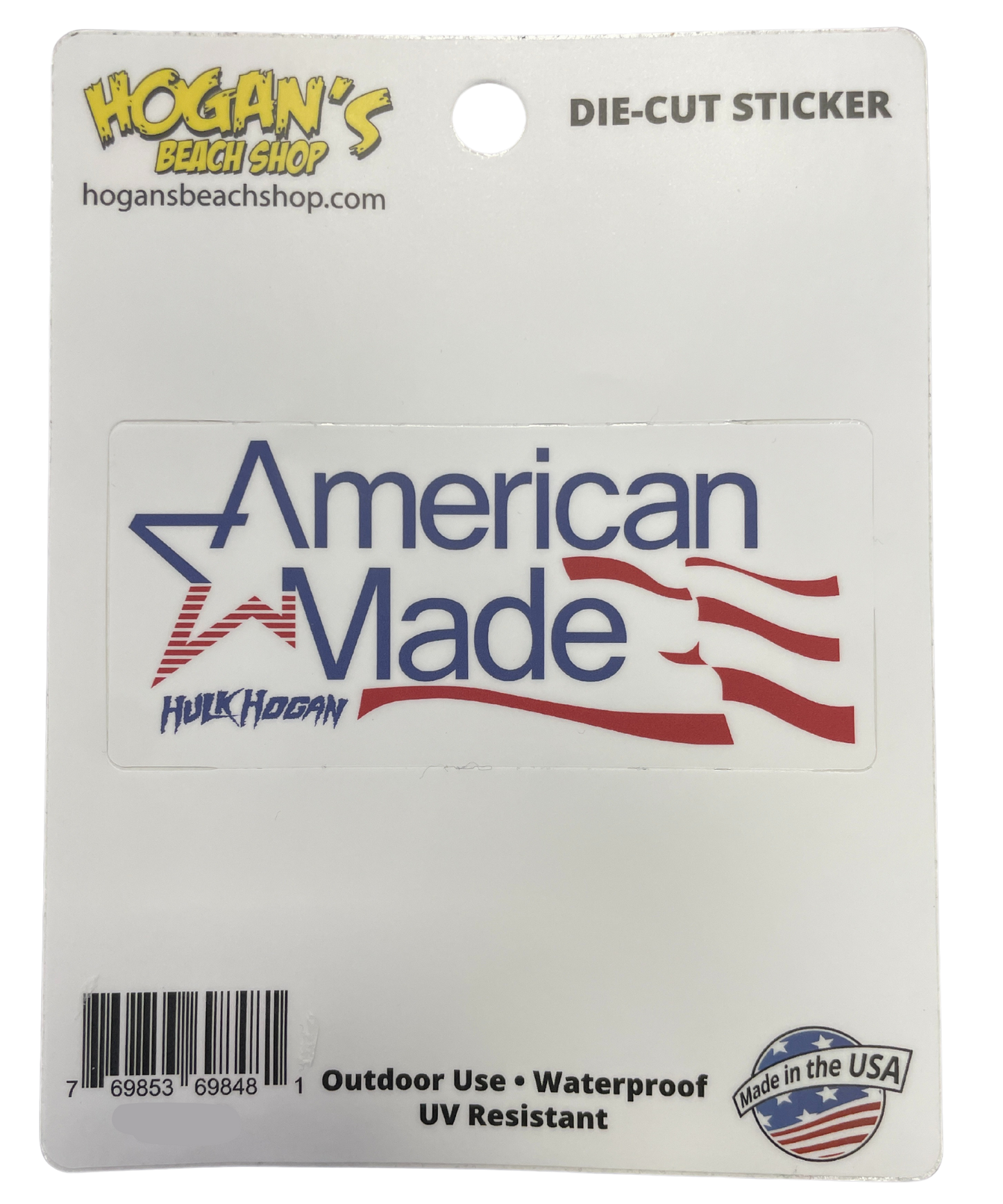 American Made Die-Cut Sticker