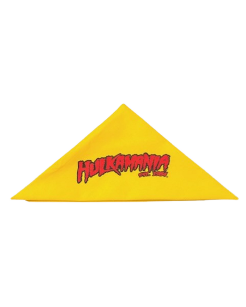 Yellow Hulkamania Bandana