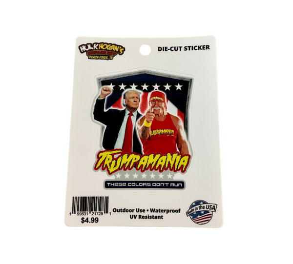 Trumpamania Shield Sticker