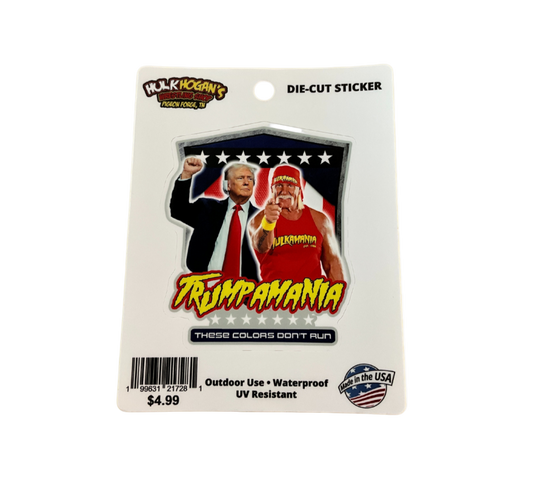 Trumpamania Shield Sticker