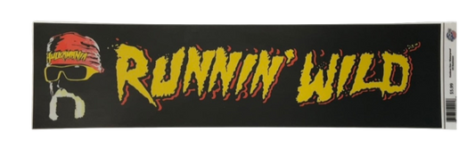 Runnin Wild Bumper Sticker
