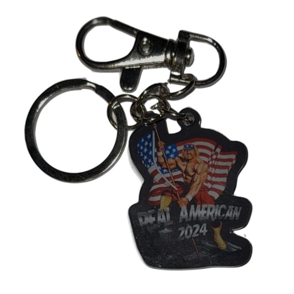 Real American Victory Keychain