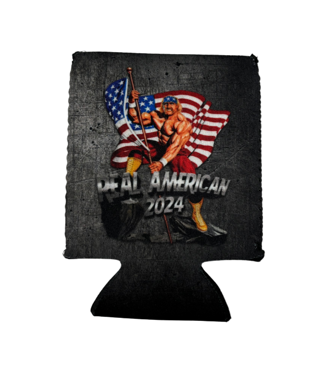 Real American Victory Can Koozie