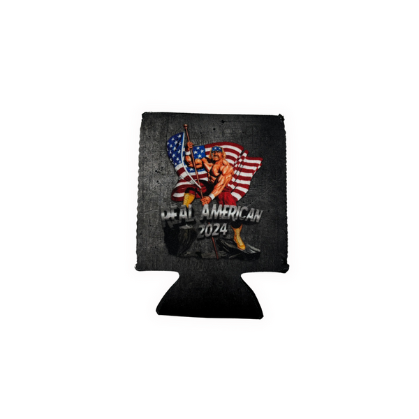 Real American Victory Can Koozie
