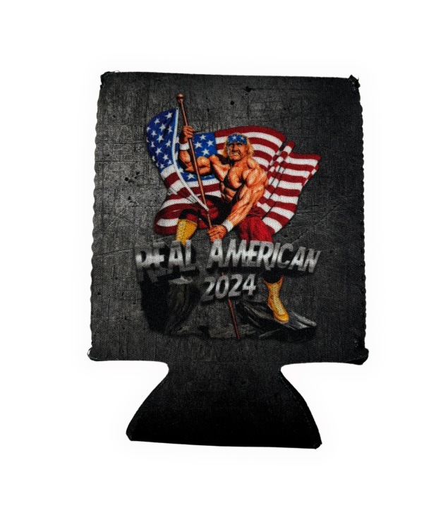 Real American Victory Can Koozie