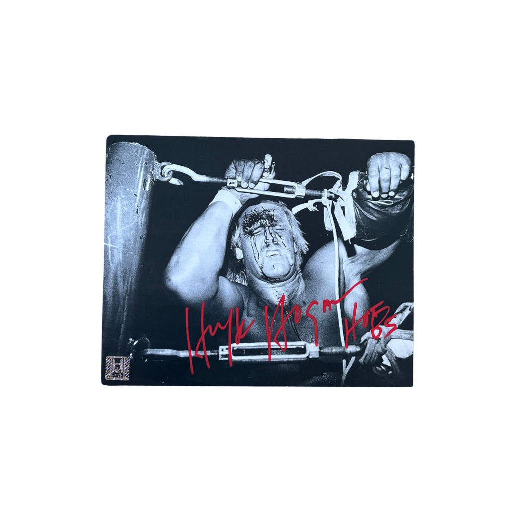 Bleeding Hogan Autograph 8x10