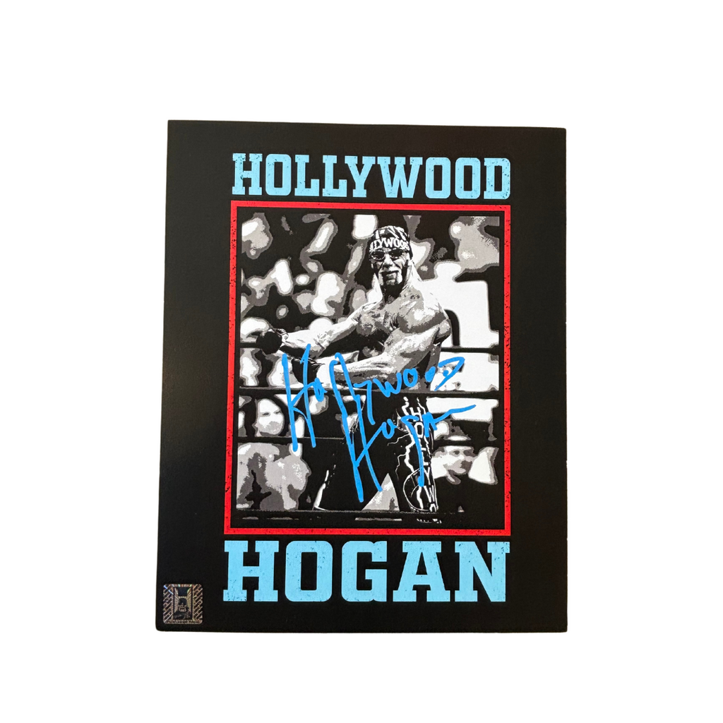 Hollywood Hogan Snapshot Autographed 8x10