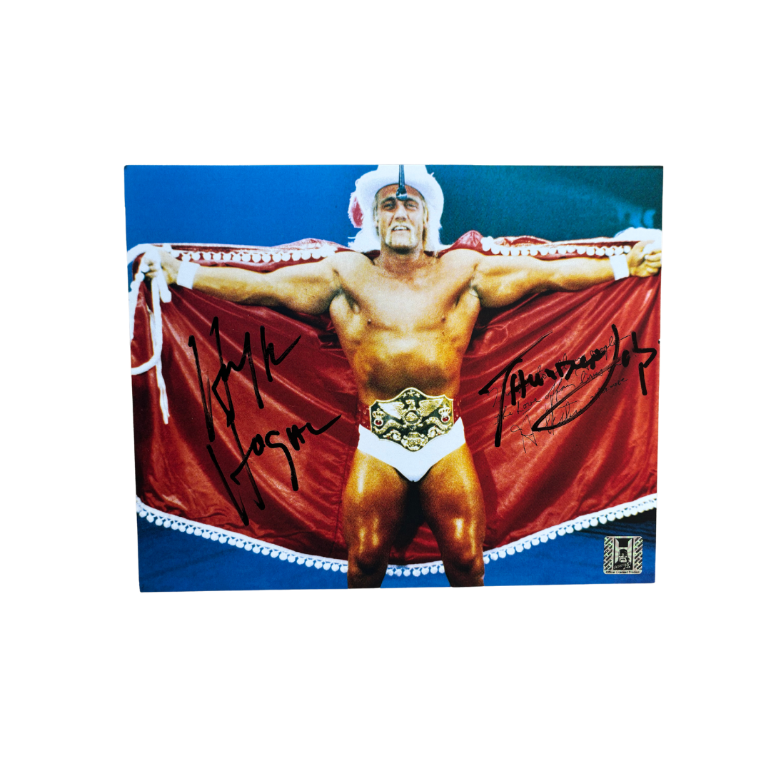 Thunderlips Autographed Boxing Glove Package