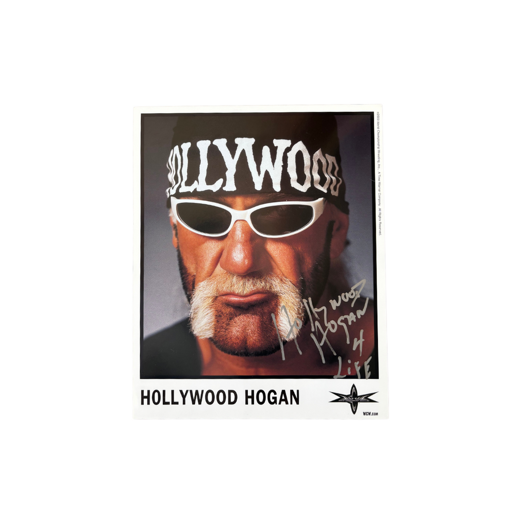 H Face Hogan WCW Autographed 8x10