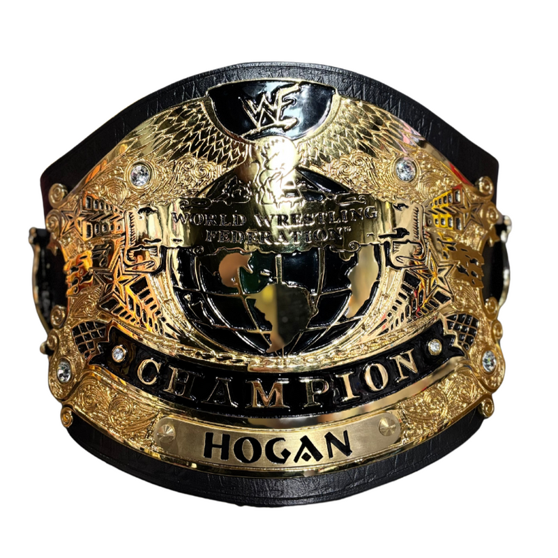 24kt Gold Plated Hulk Hogan Undisputed World Heavyweight