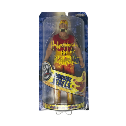 2002 Hulk Hogan Signed 12 Inch Ringside Rebels Action Figure