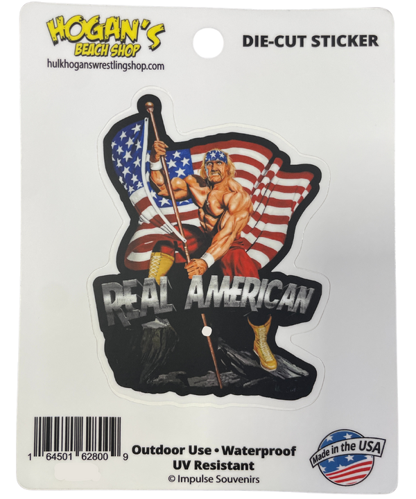 Real American Victory Die-Cut Sticker