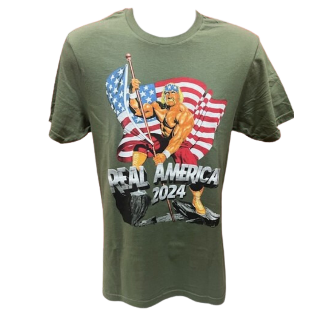 Green American Victory Adult T-Shirt