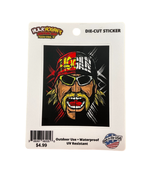 Splitface Artwork Sticker