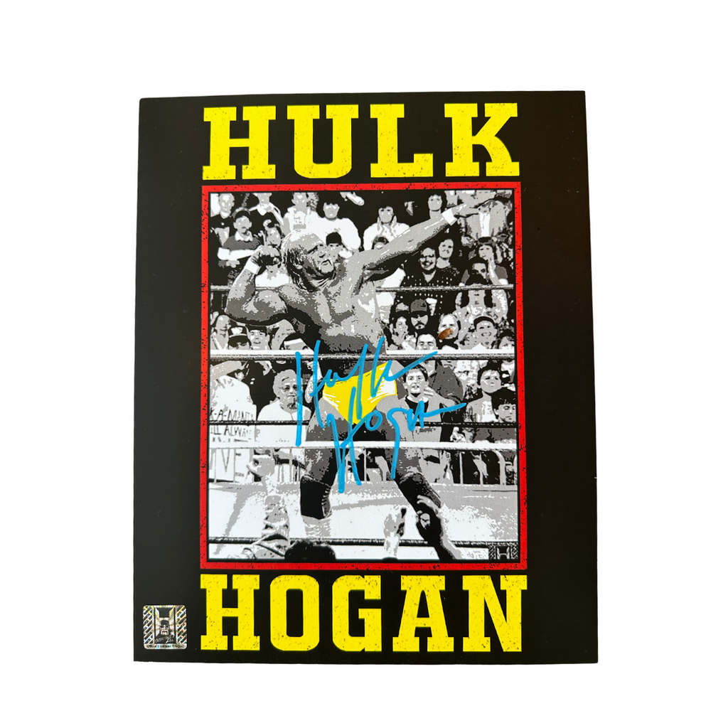 Hogan Bow N Arrow Snapshot Autographed 8x10