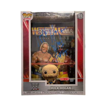 Signed Hulk Hogan WrestleMania I Funko Pop! #01