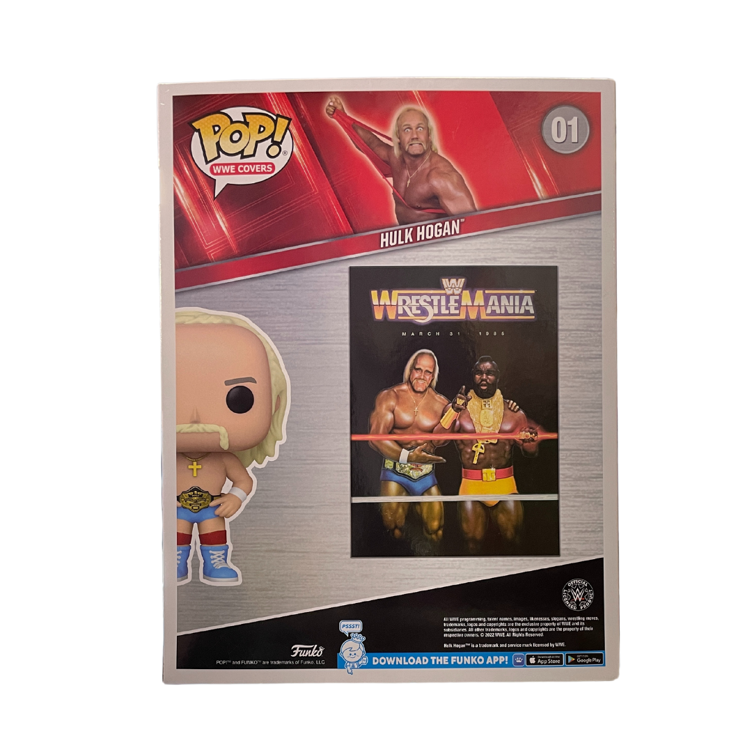 Signed Hulk Hogan WrestleMania I Funko Pop! #01