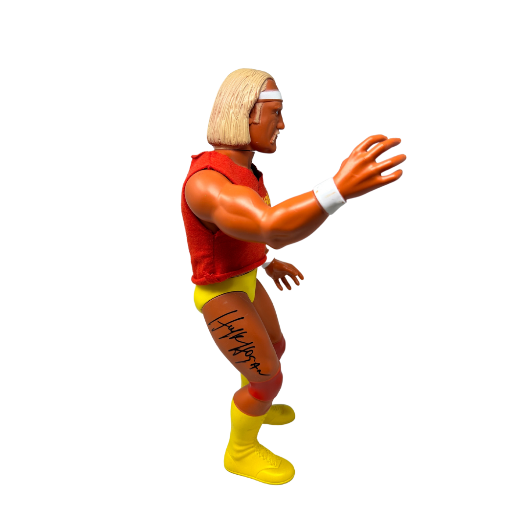Signed 16 Inch LJN Wrestling SuperStars WWF Hulk Hogan Action Figure