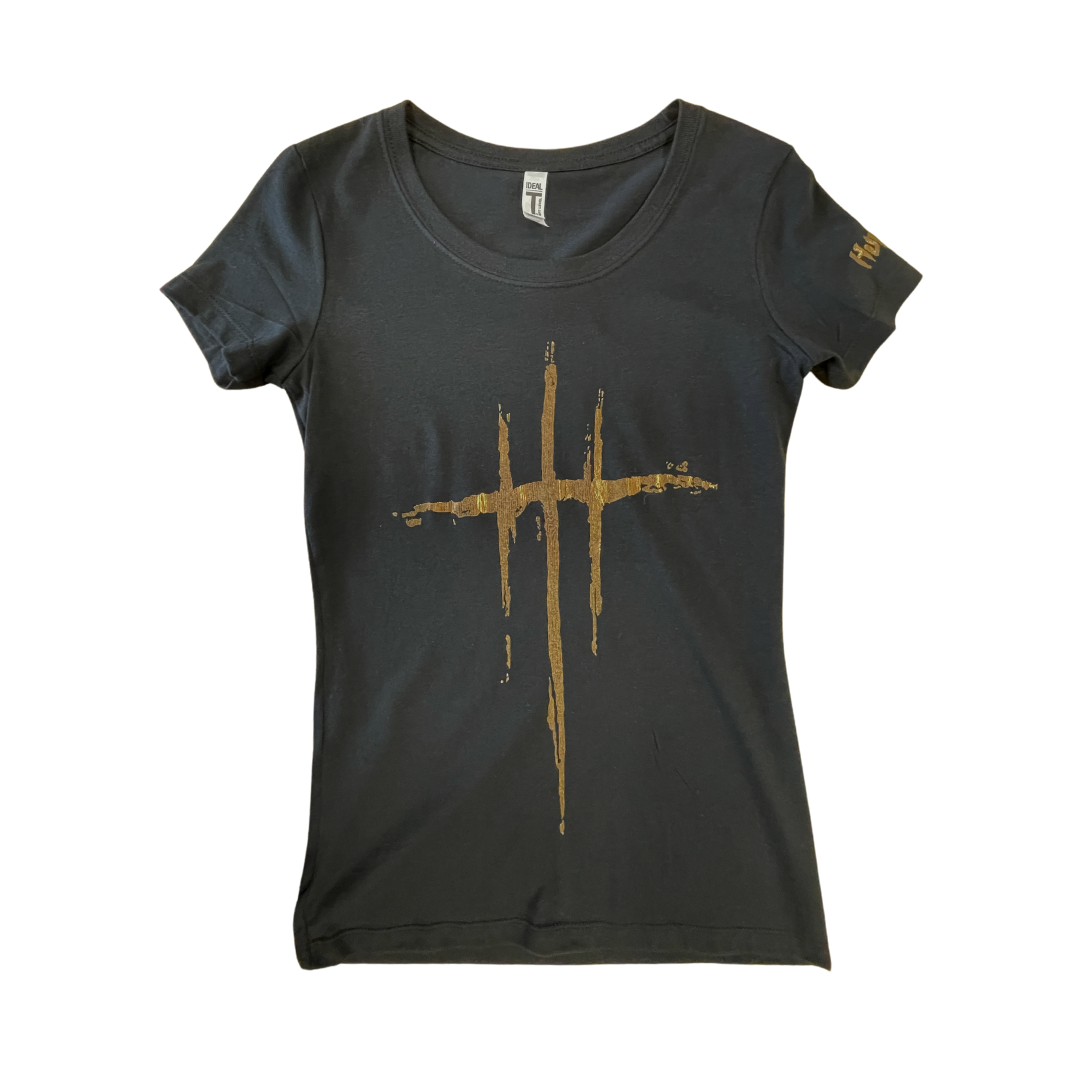 Gold Foil John 3:16 Women's T-Shirt