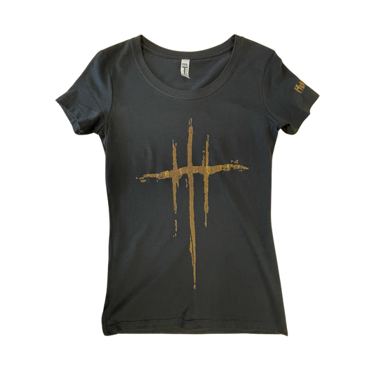 Gold Foil John 3:16 Women's T-Shirt
