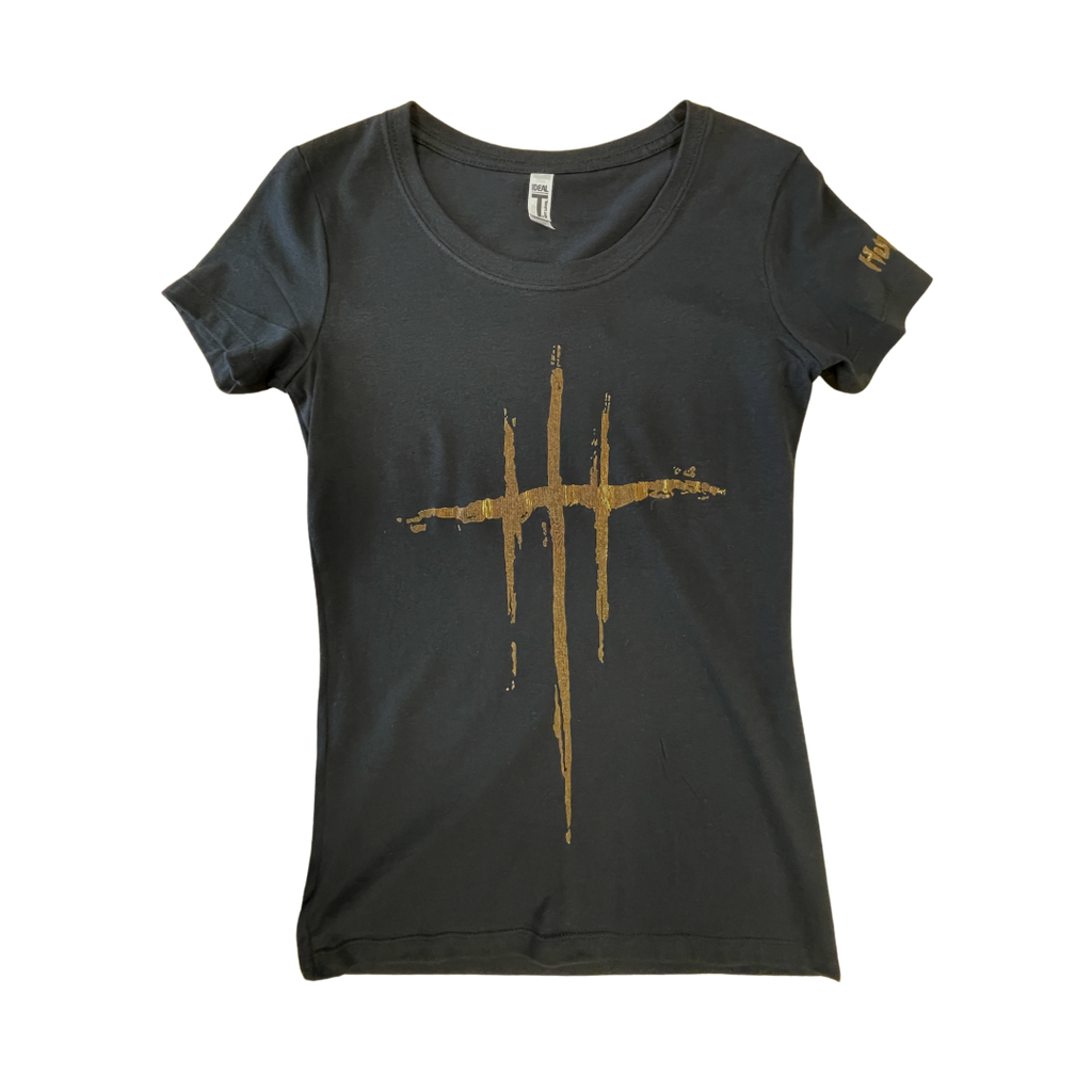 Women's Foil John 3:16 Tee