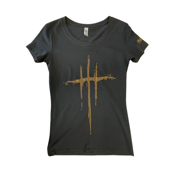 Gold Foil John 3:16 Women's T-Shirt