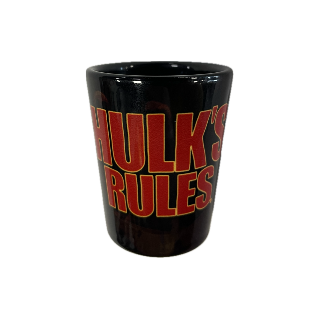 Hulks Rules Shot Glass
