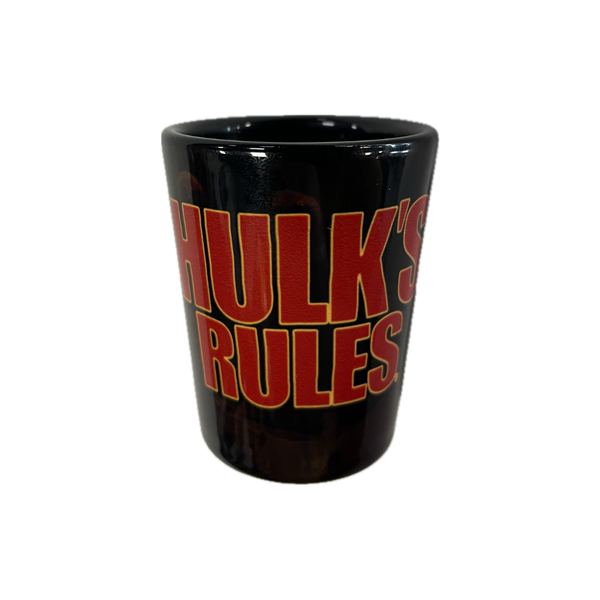 Hulks Rules Shot Glass