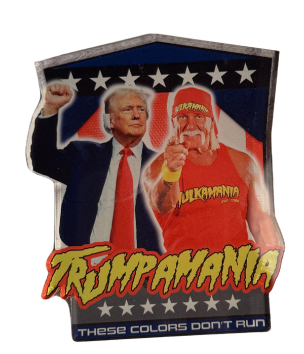 Metal Magnet Trumpamania Shield