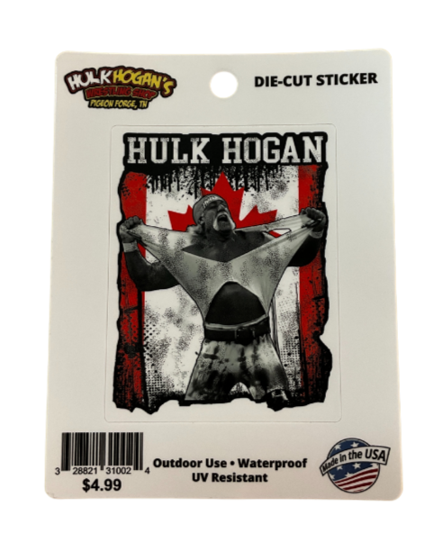 Canada Shirt Rip Sticker