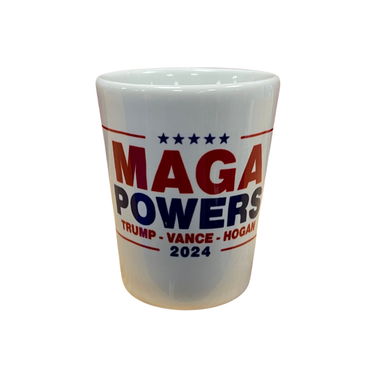 MAGA Powers Shot Glass