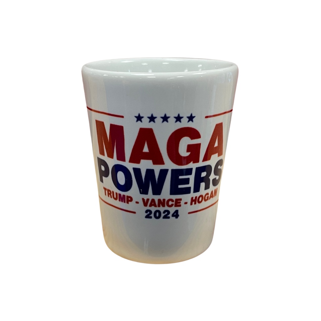 MAGA Powers Shot Glass