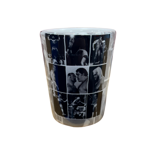 Hulk Hogan Collage Shot Glass