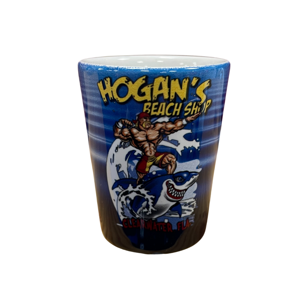 Hogan Beach Shop Shark Surf Shot Glass