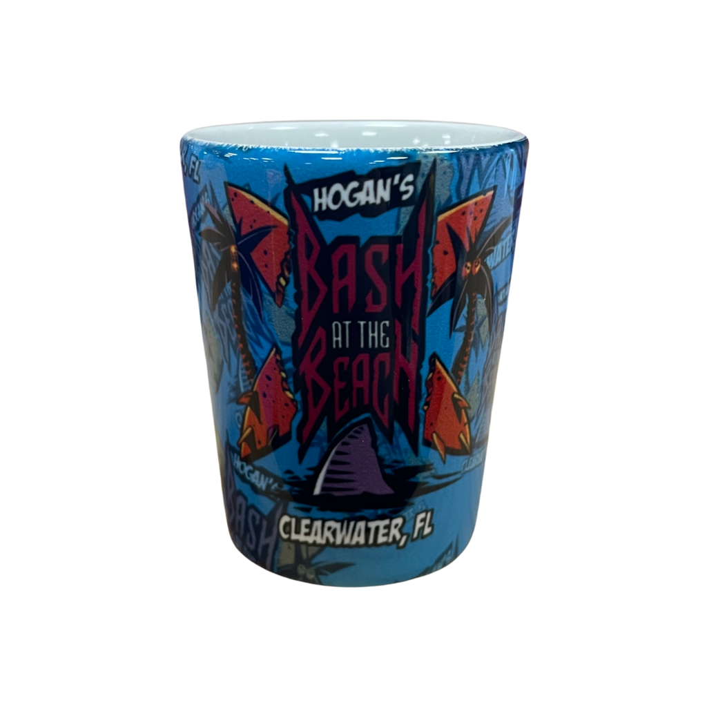 Bash at the Beach Shot Glass