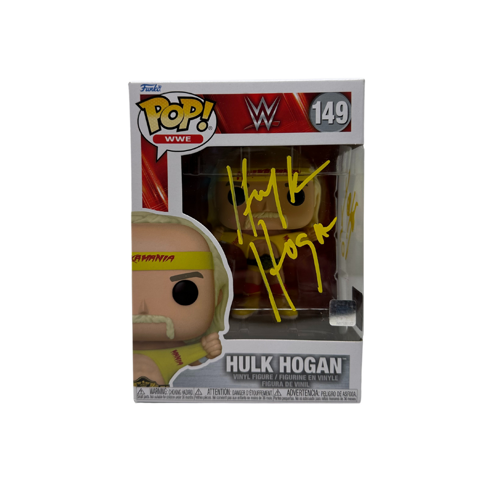 "NEW" Hulk Hogan Autographed Funko Pop