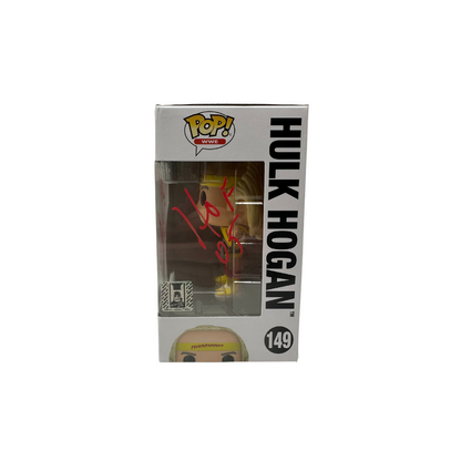 Signed Hulk Hogan Hulkamania Funko Pop! #149