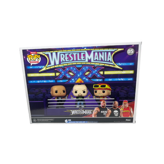 Unsigned WWE - Wrestlemania 30 - Opening Toast, The Rock, Stone Cold Steve Austin, Hulk Hogan