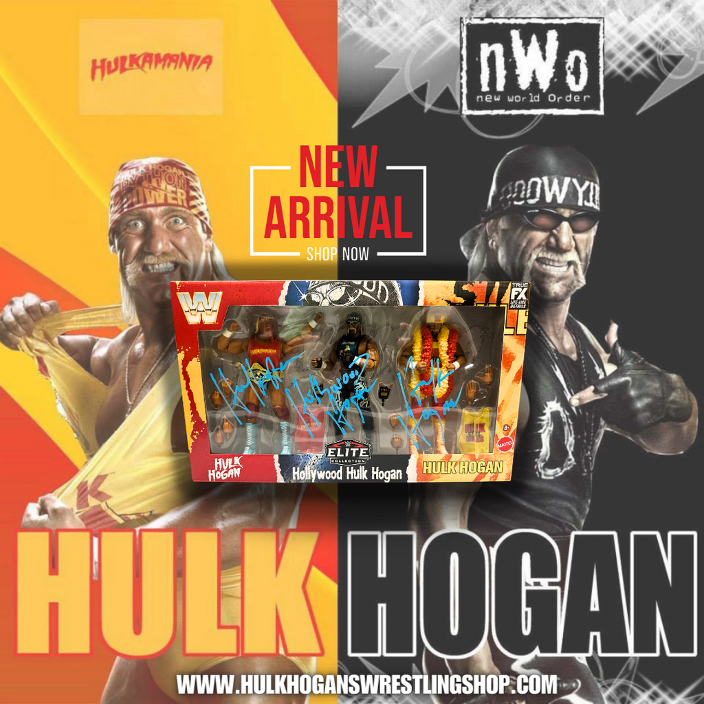 WWE Elite Collection Hulkamania 40th Anniversary Action Figure Set 3pk –  Hogan's Beach Shop