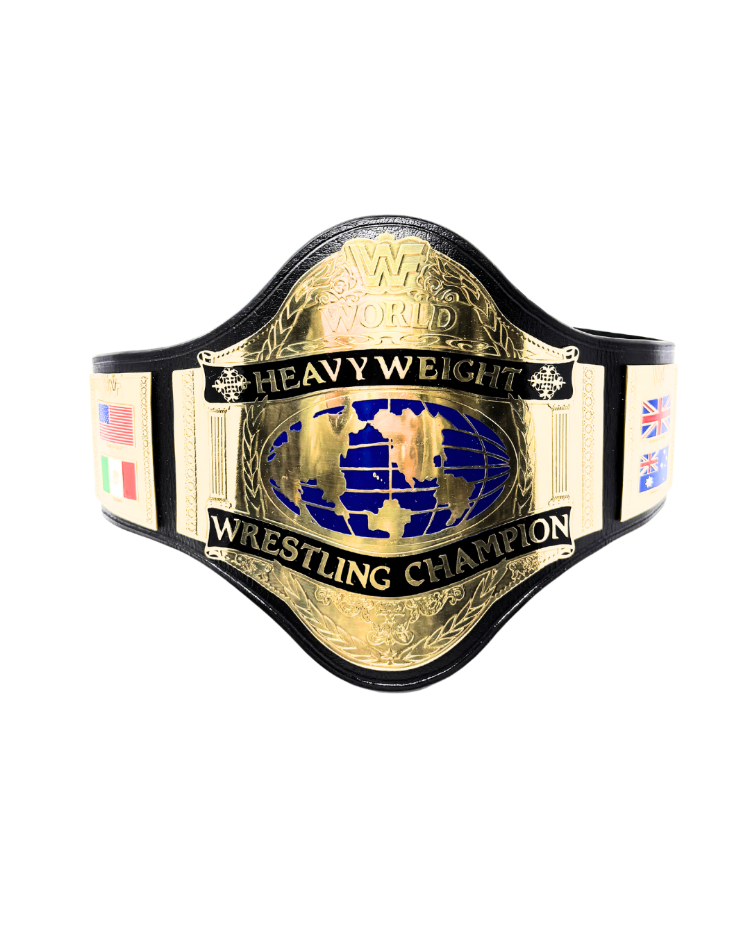 Mini 1986 Replica Title Belt Hulk Signed