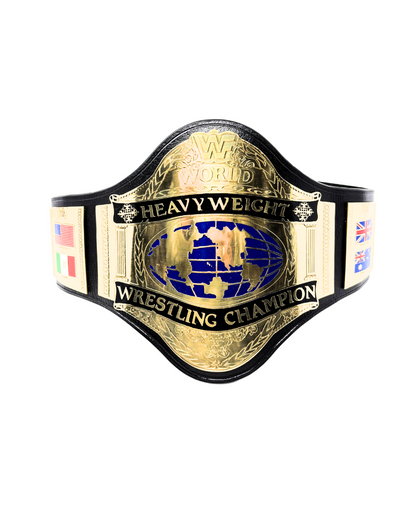 Mini 1986 Replica Title Belt Hulk Signed