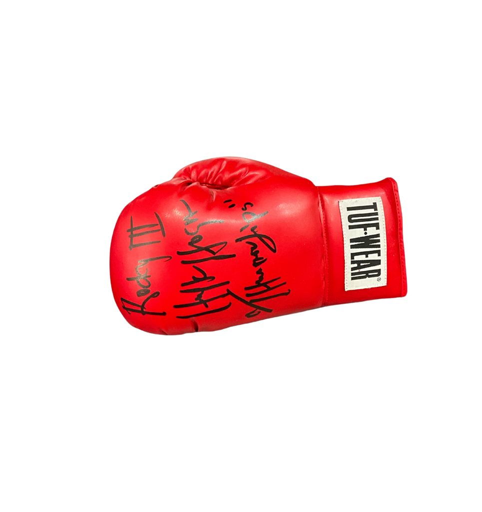 Signed Tuf-Wear Boxing Glove