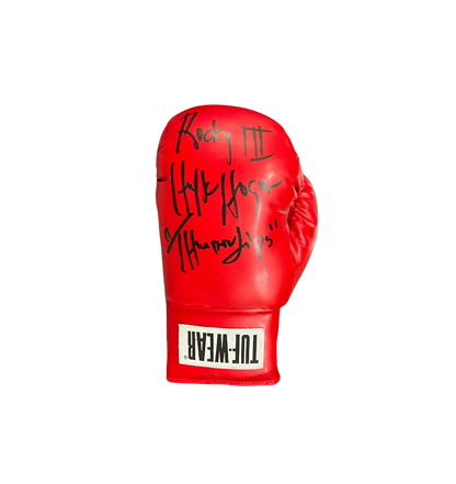 Thunderlips Autographed Boxing Glove Package