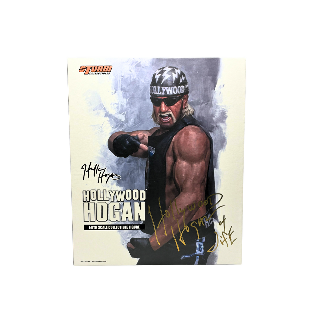 2017 Storm Collectibles 1:6 Scale Hollywood Hogan Autographed