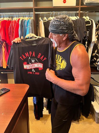 Hulk Hogan Worn WrestleMania April, 5 2020 T-Shirt