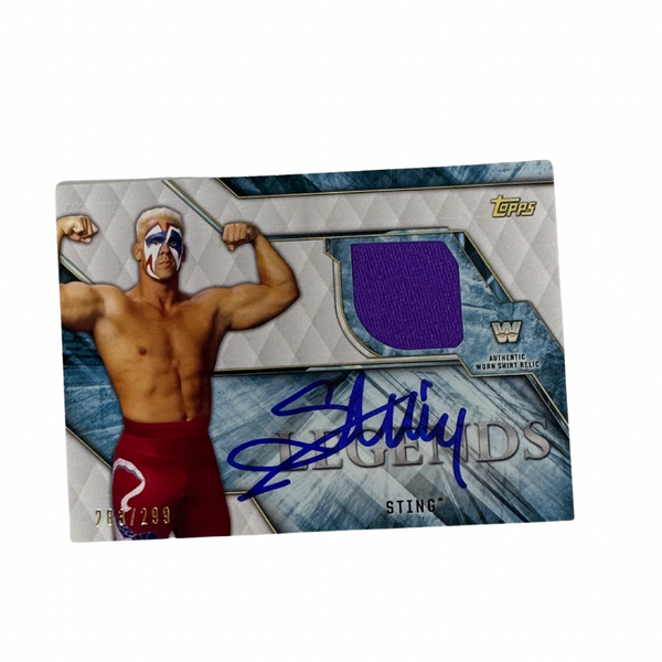 Sting Legends Autographed Relic 2017