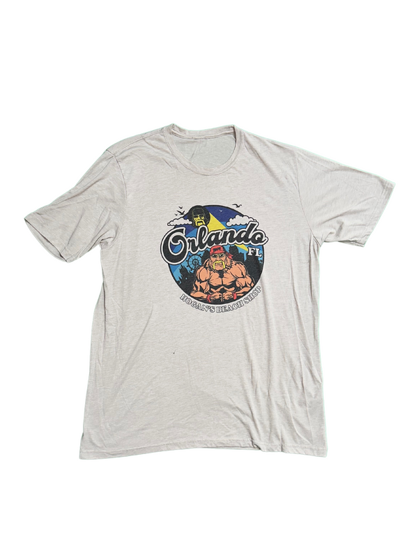 Hulk hogan worn Orlando Beach shop T-Shirt