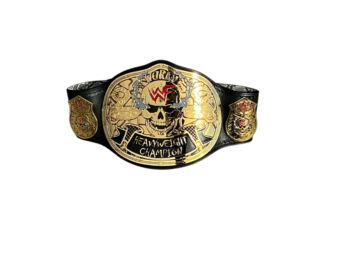 Smoking Skull 24kt Gold Replica Title Belt