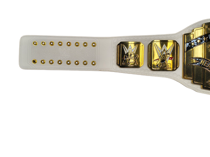 WWE Intercontinental White Replica Title Belt