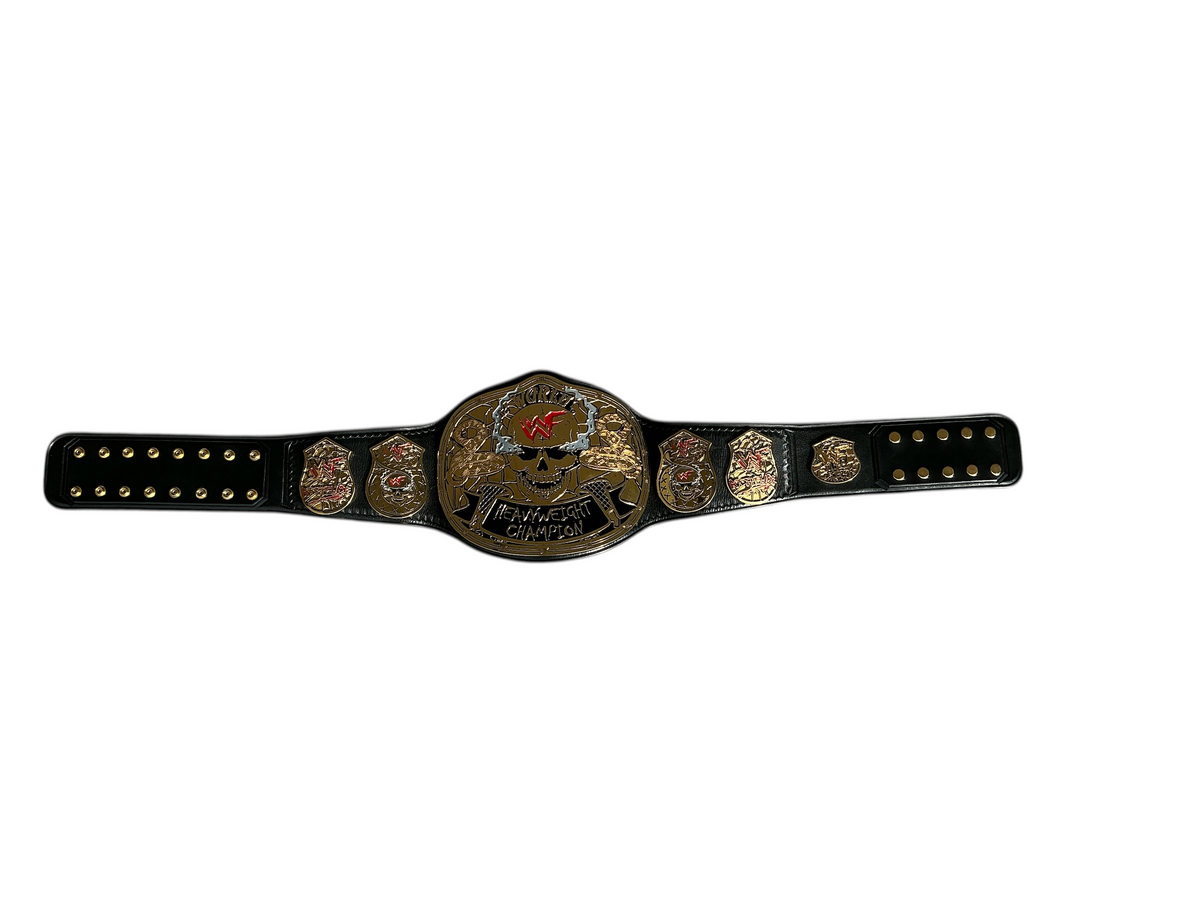 Smoking Skull 24kt Gold Replica Title Belt